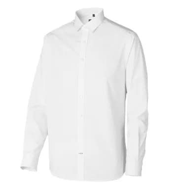 White long-sleeve shirt